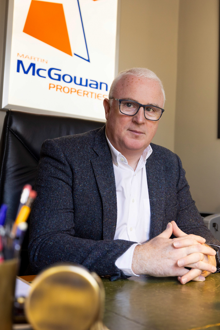 Martin McGowan, Chairman of Ballybofey & Stranorlar Chamber of Commerce